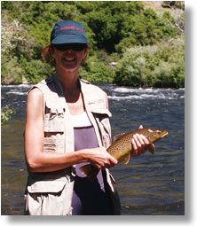 Everything in the way of gear, flies, guiding and instruction is included in the cos
